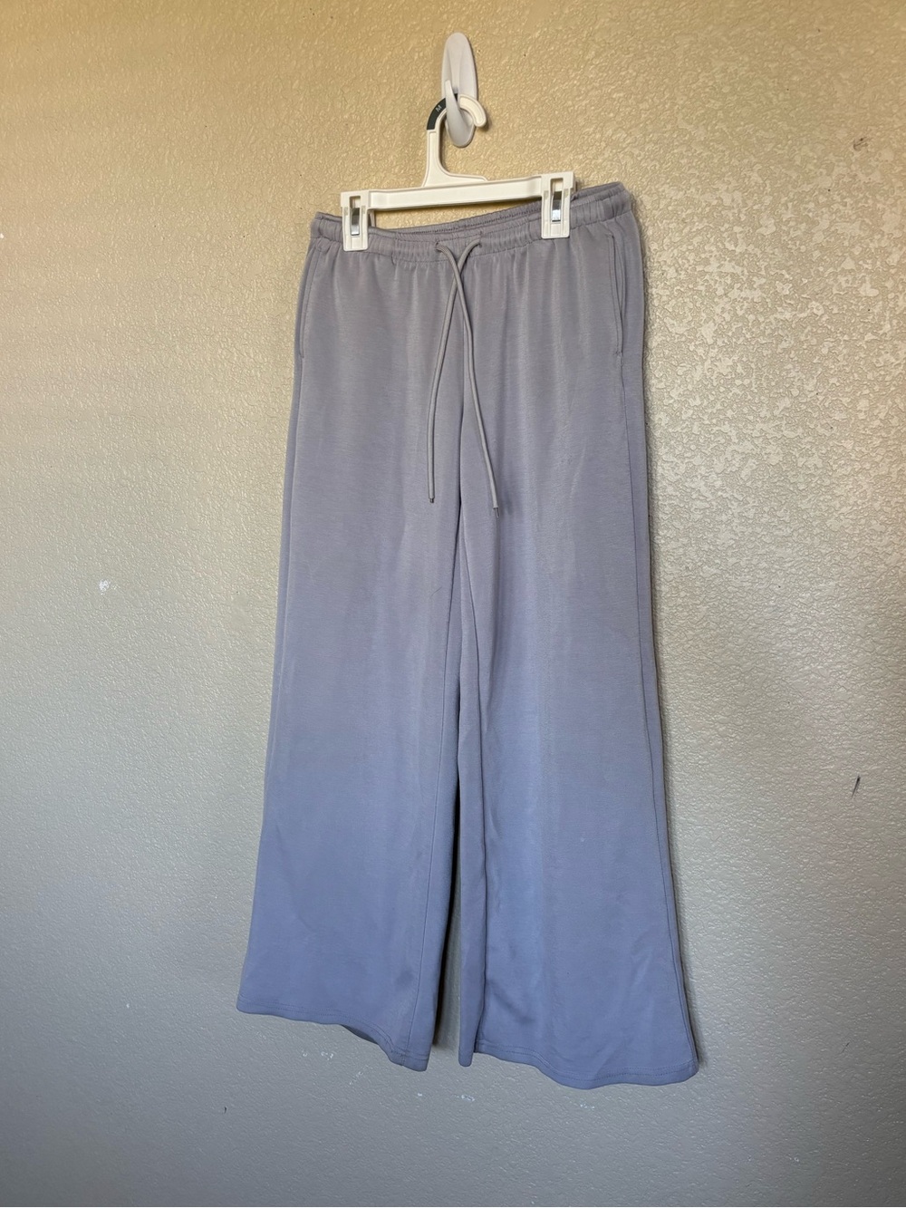 Light Grey Shosho Wide-Leg Pants